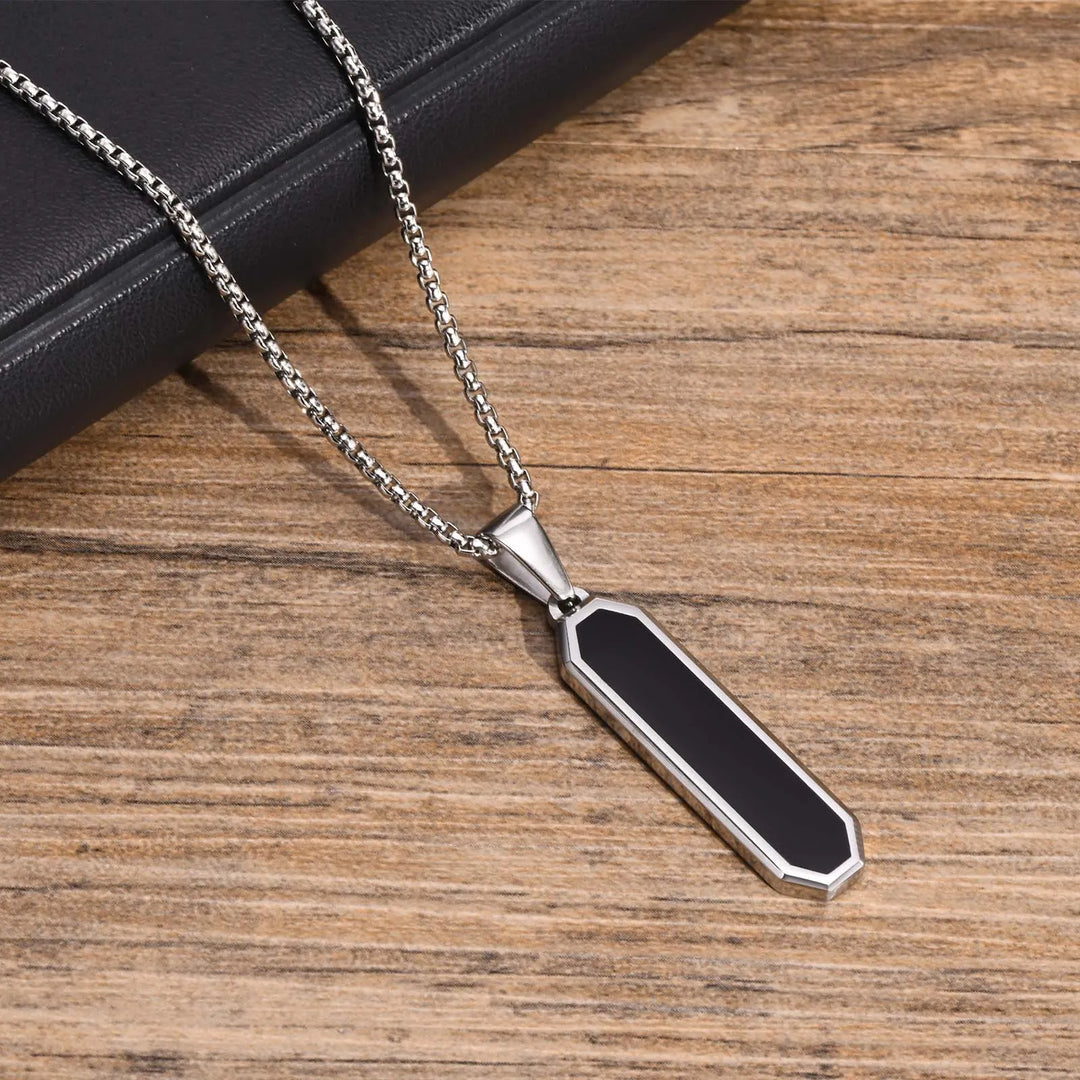 Royal Jewlz Darksteel Pendant - Luxurious and intricately crafted jewelry piece, adding regal charm to any ensemble