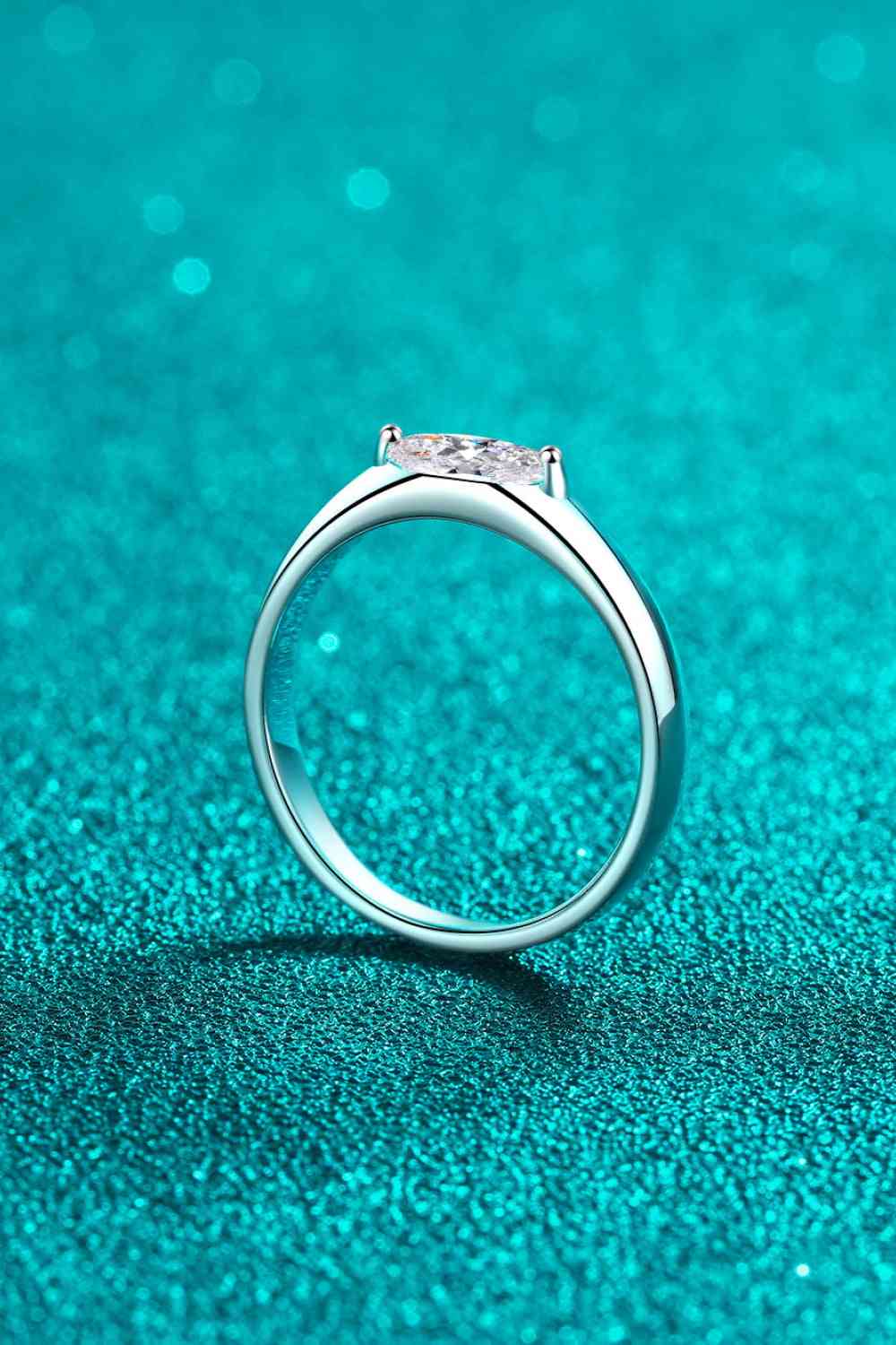 Stellar Luminary: Moissanite Ring