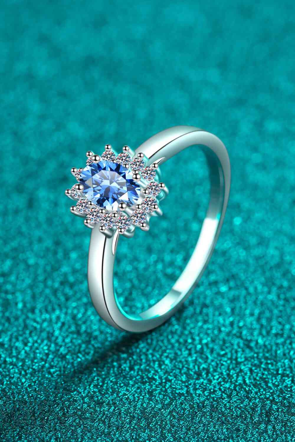 Starlit Splendor: Moissanite Ring