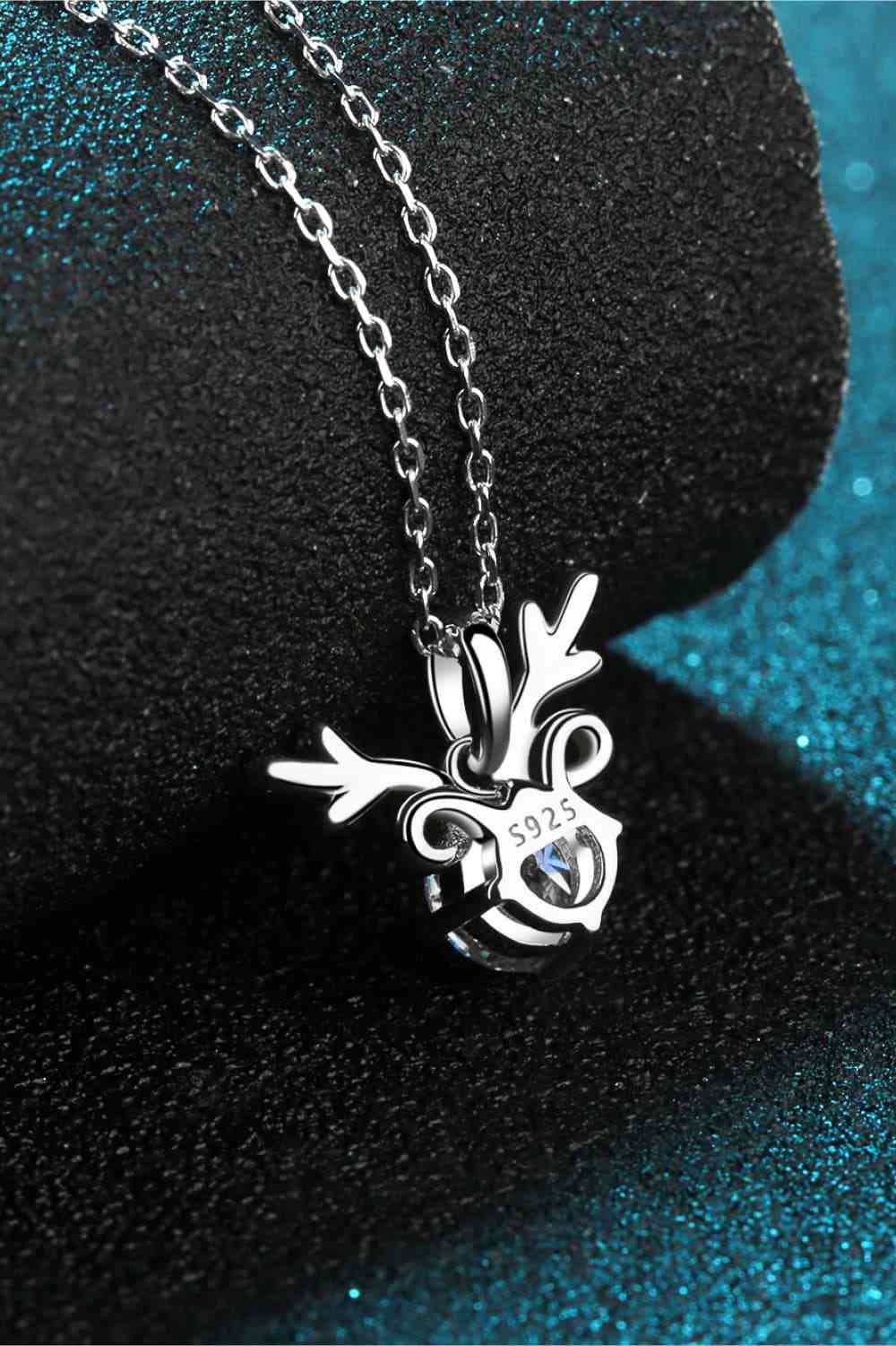 Mystic Mirage: 1-Carat Moissanite Pendant