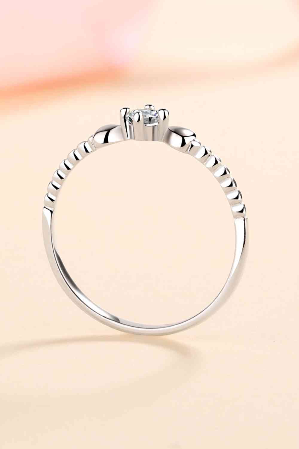 Eternal Embrace: Moissanite Ring