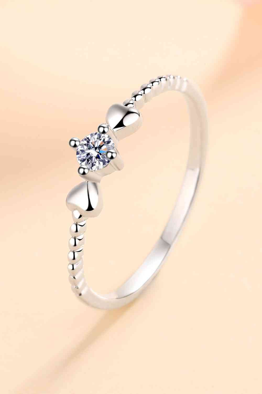 Eternal Embrace: Moissanite Ring