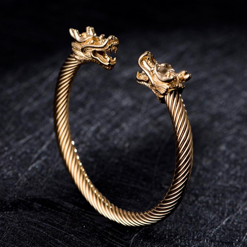 Dragon Soul Gold Luxury Premium Bracelets - Royal Jewlz