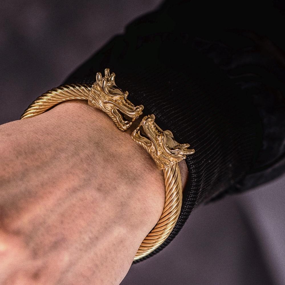 Dragon Soul Gold Luxury Premium Bracelets - Royal Jewlz