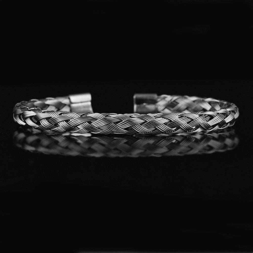 Royal Cuff Silver Luxury Bracelet - Royal Jewlz