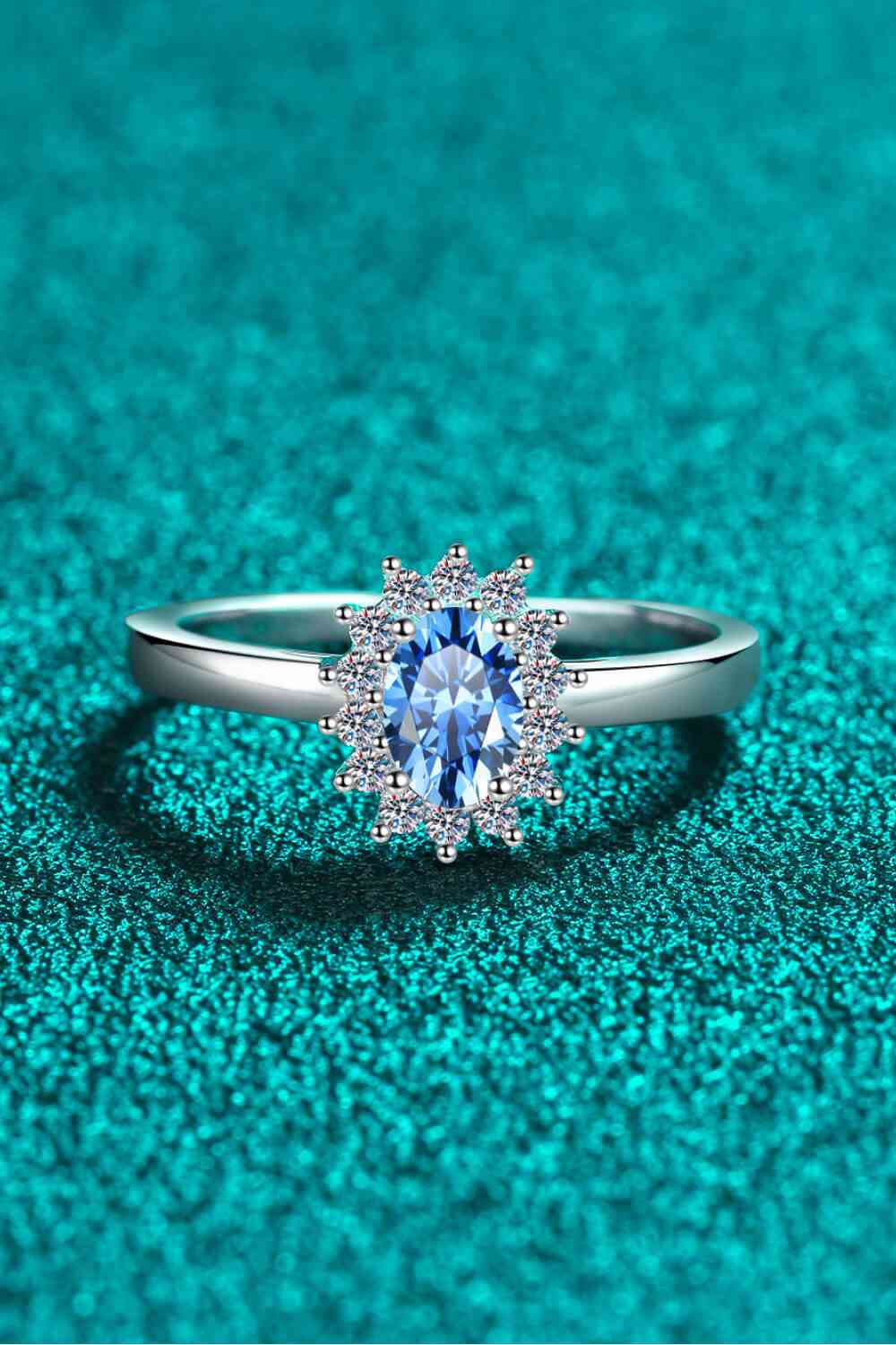 Starlit Splendor: Moissanite Ring