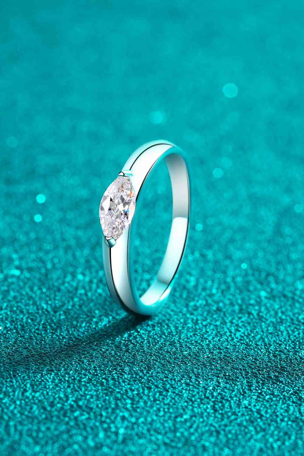 Stellar Luminary: Moissanite Ring